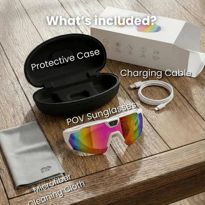 Smart Glasses with Built-in HD Video Camera