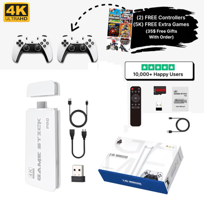 Wireless Game Console + 20,000 Classic Retro Games
